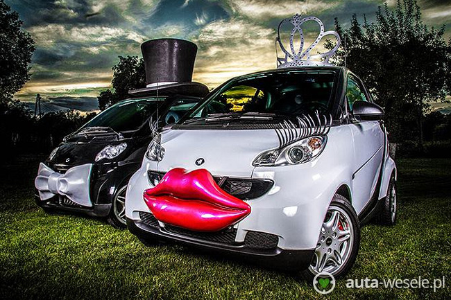Smart - auto do ślubu 
