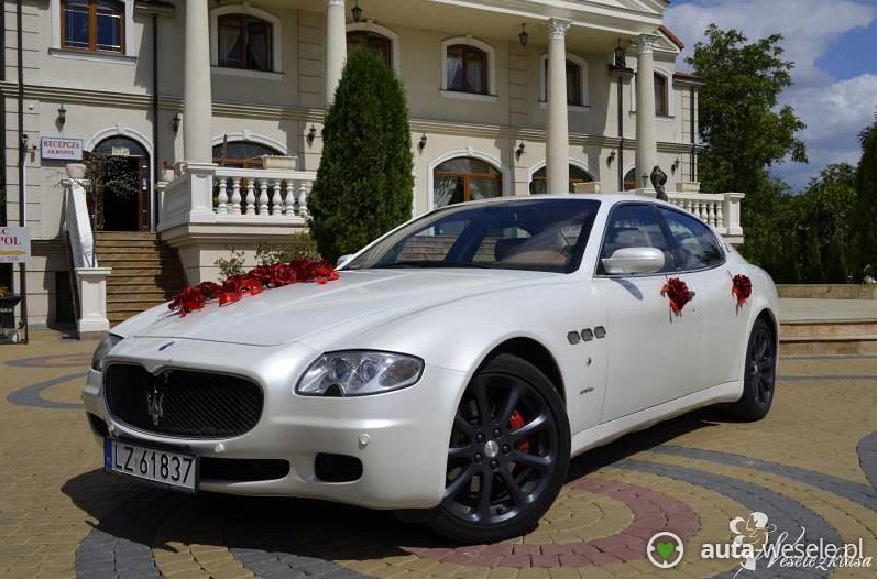 Auto na wesele w stylu Hollywood - Maserati Quattroporte