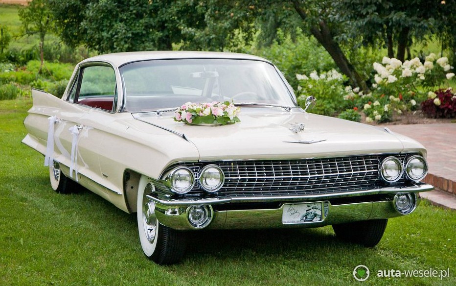 Cadillac de ville 1961 - auto do ślubu z Poznania 