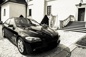 BMW Seria 5 F10 czarna limuzyna - 500 zł CAŁOŚĆ - zdjęcie pojazdu