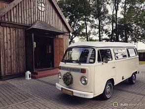 Volkswagen T2 Kremowy Ogórek do ślubu - zdjęcie pojazdu