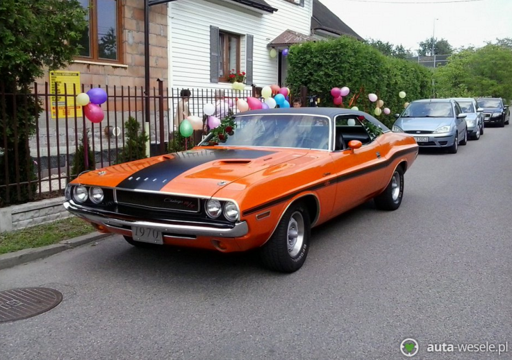 Dodge Challenger R/T - auto do wynajęcia na ślub w Tychach