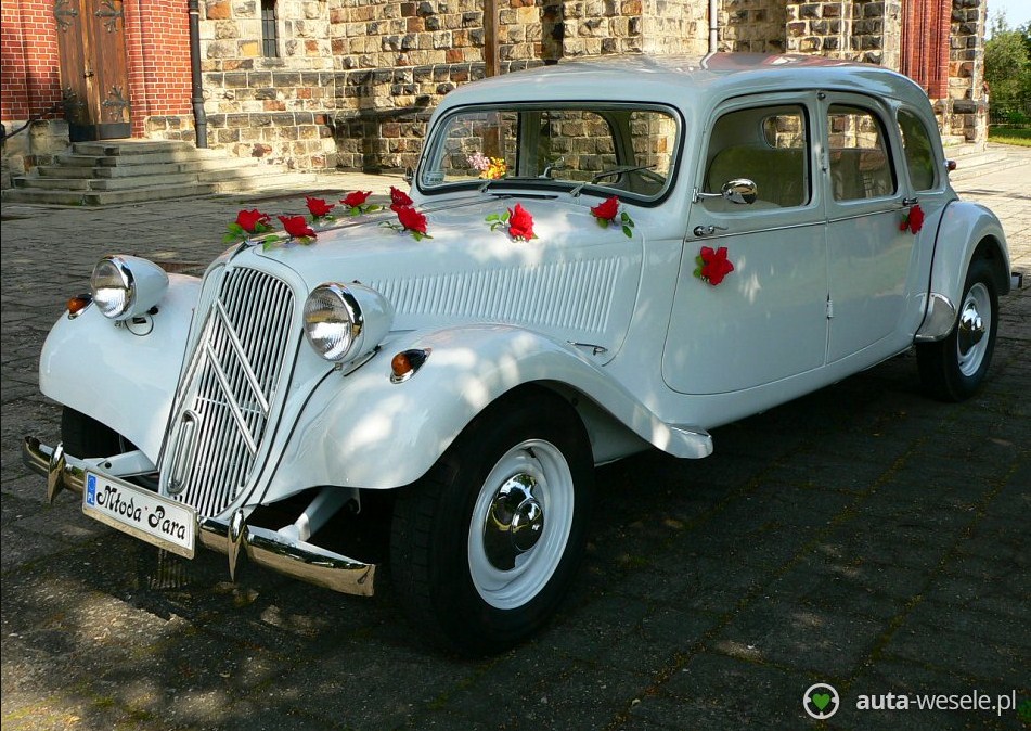 Citroen Traction Avant 11B Familiale do ślubu - Gliwice