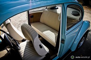 Oryginalny Klasyczny VW Garbus Do Ślubu - zdjęcie pojazdu