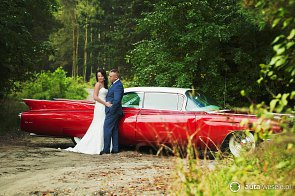 Auto Auta do Ślubu Mustang Cadillac na Wesele - zdjęcie pojazdu