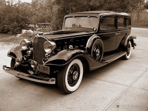 zabytkowy BUICK 1933 -Al Capone - Warszawa