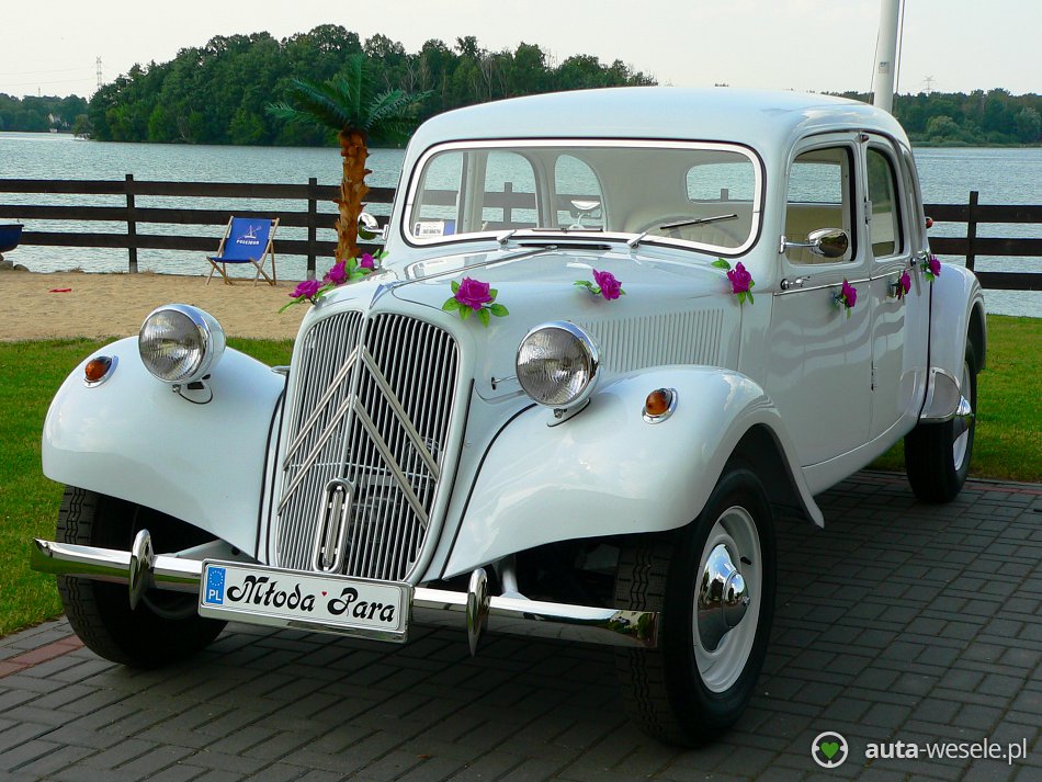 Samochód ślubny Gliwice Citroen Traction Avant 11B