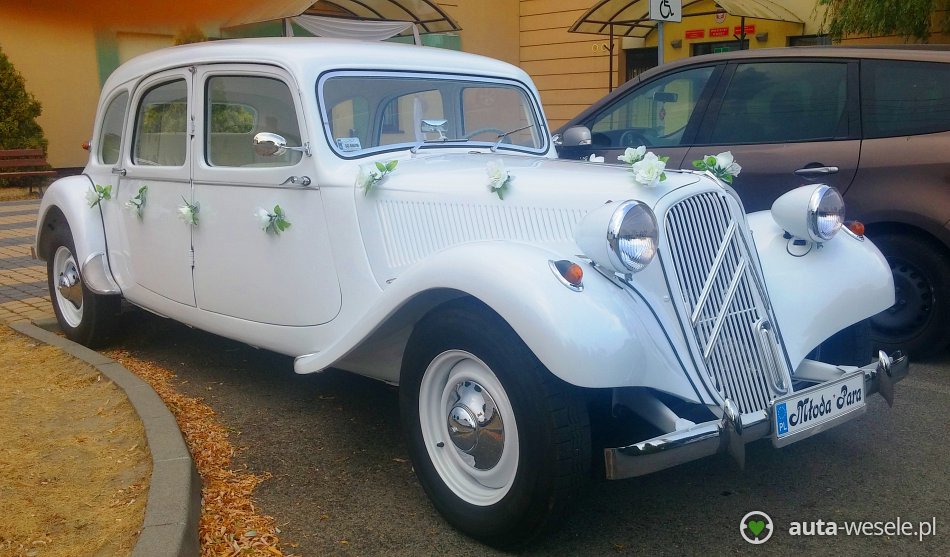 Samochód ślubny Gliwice Citroen Traction Avant 11B