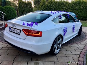 AUDI A5 Sportback S-LINE 5 drzwiowe białe - zdjęcie pojazdu