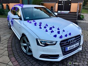 AUDI A5 Sportback S-LINE 5 drzwiowe białe - zdjęcie pojazdu