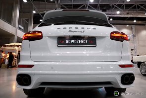 NOWE PORSCHE CAYENNE Czerwona skóra!!!LUX WERSJA - zdjęcie pojazdu