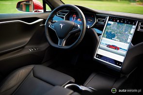 TESLA Model S wynajem na ślub i wesele - zdjęcie pojazdu