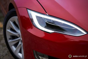 TESLA Model S wynajem na ślub i wesele - zdjęcie pojazdu