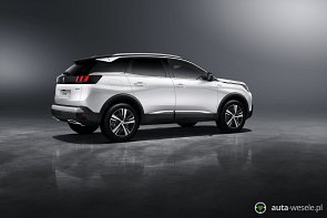 Biały SUV Peugeot 3008 NOWY WYGLĄD Kraków - zdjęcie pojazdu