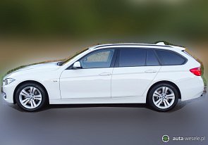 Piękne białe BMW - zdjęcie pojazdu