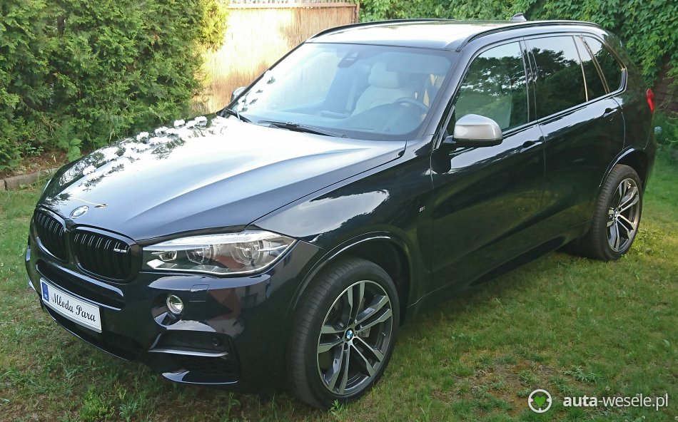 Samochód ślubny Mińsk Mazowiecki Auto Do Ślubu BMW X5