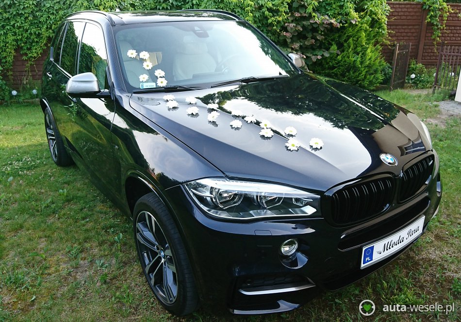 Samochód ślubny Mińsk Mazowiecki Auto Do Ślubu BMW X5
