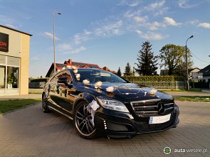 Limuzyna Auto do ślubu Mercedes CLS Brabus wesele - zdjęcie pojazdu