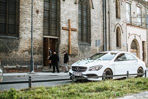 Auto do Ślubu Samochód na Wesele Mercedes CLA AMG - zdjęcie pojazdu