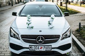 Auto do Ślubu Samochód na Wesele Mercedes CLA AMG - zdjęcie pojazdu
